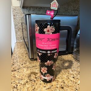 Betsey Johnson Christmas Gingerbread Insulated 40oz Tumbler